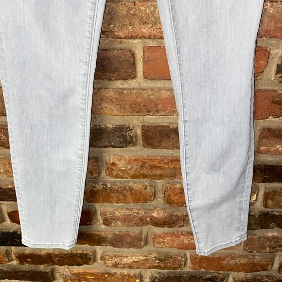Ann Taylor LOFT Gray Wash Denim Modern Skinny Jeans Women's Size 24/00 - Picture 3 of 7